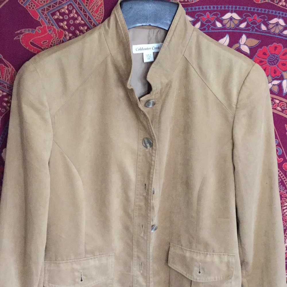 Camel colored jacket